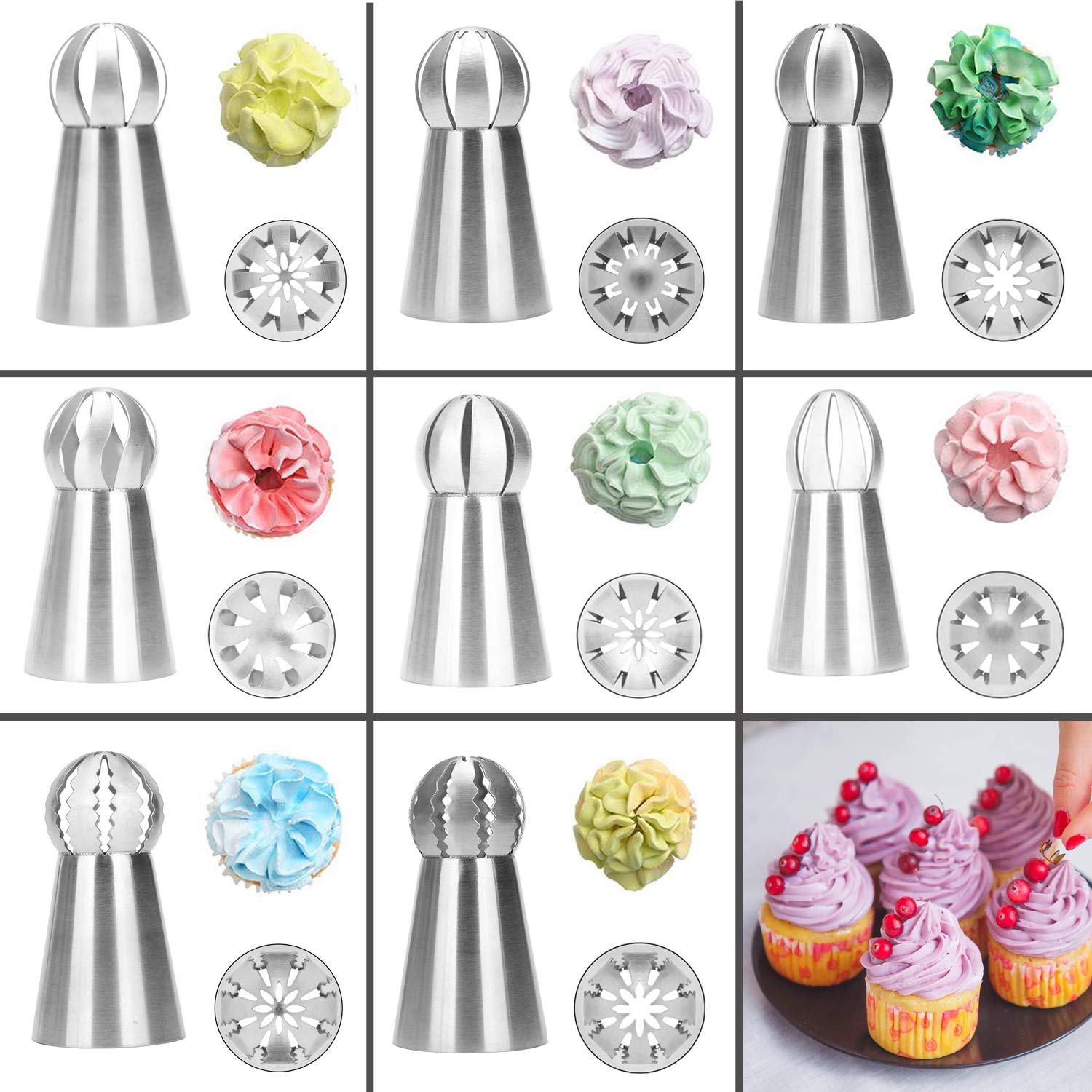 🔥Last Day Promotion-[SAVE 65% OFF]--Cake Decor Piping Tips-BUY 3 GET 20% OFF & FREE SHIPPING