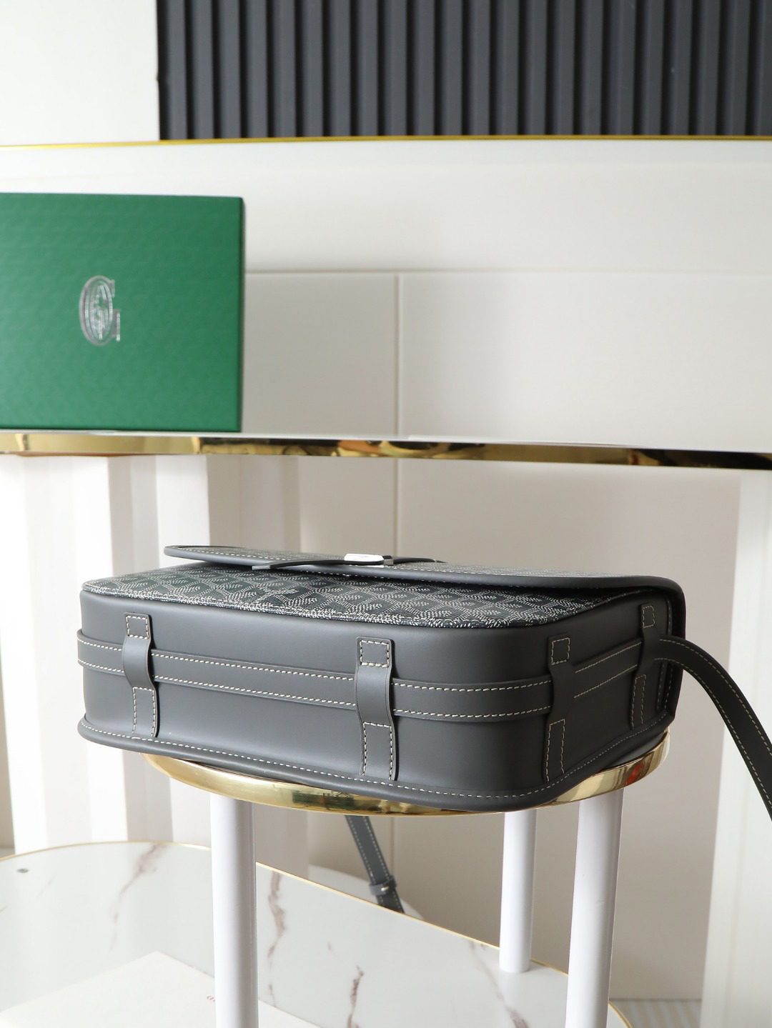 Goyard belvedère shoulder bag 244