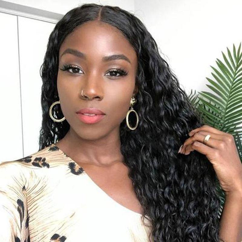 Luna N31 Stunning Long Curly Hair Wig for African American
