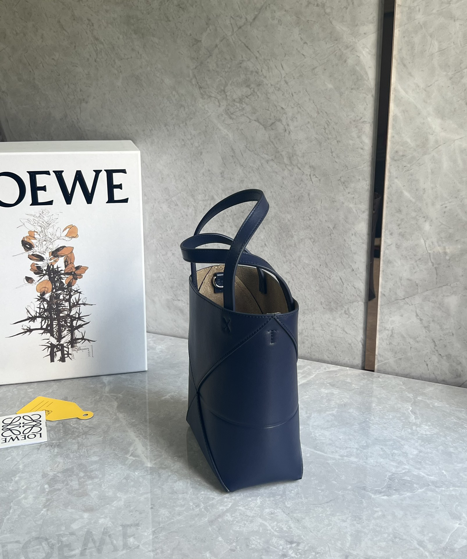 Loewe zzle fold series foldable tote bag 0693