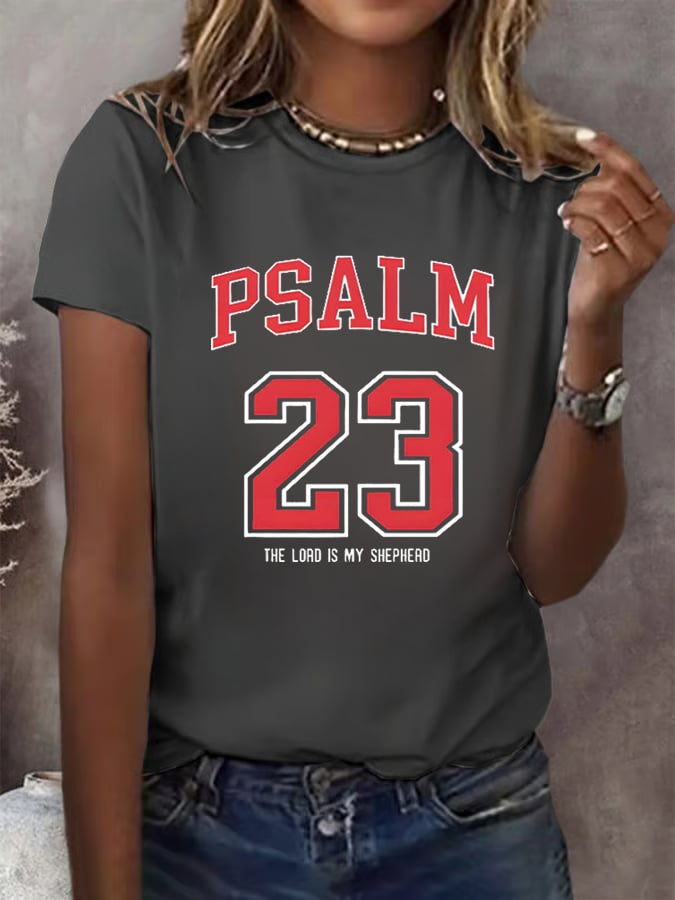 🔥Hot Sale Picks 🔥Women's Christian Psalm 23 T-Shirt