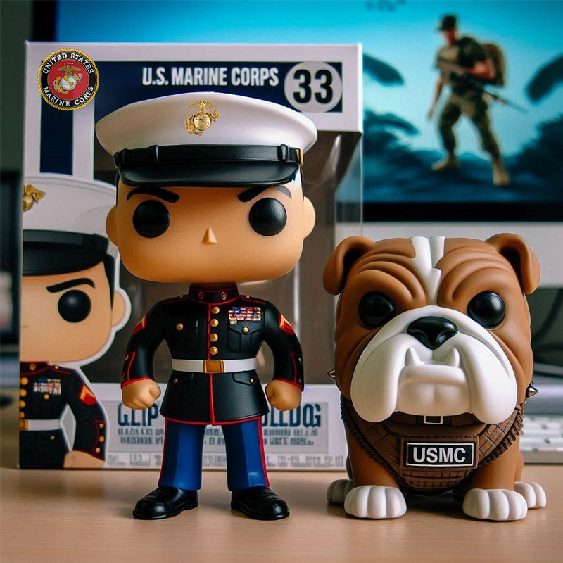 U.S. Marine Corps 250th Anniversary Mini Figure
