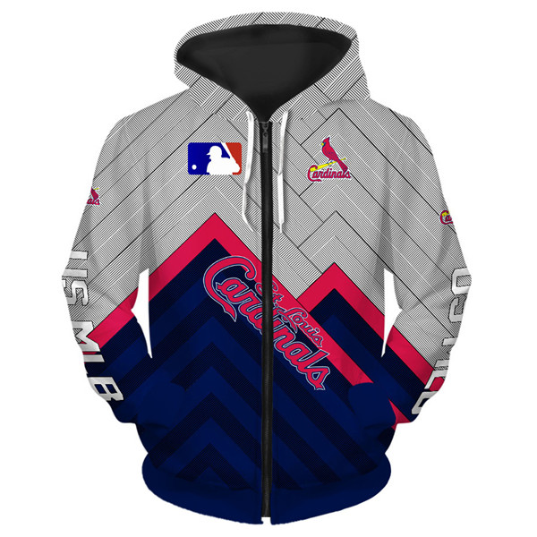ST. LOUIS CARDINALS 3D HOODIES SLC002