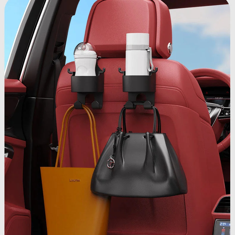Car Accessories Rear Back Multifunctional Rear Small Hook Water Cup Holder