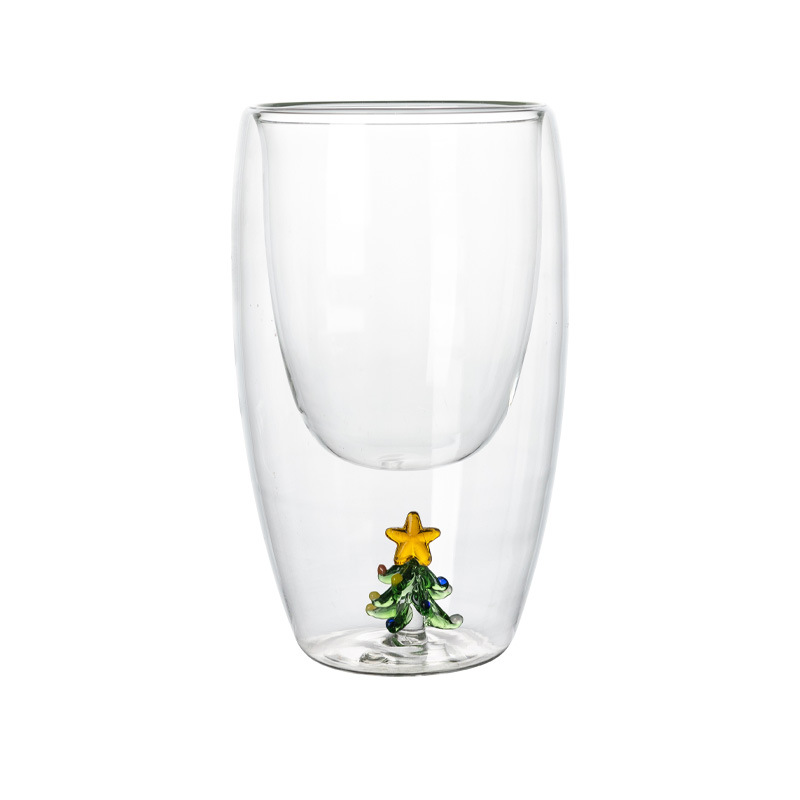 🎄2025 Christmas On Sale✨Christmas Icon Double Wall Highball Glass