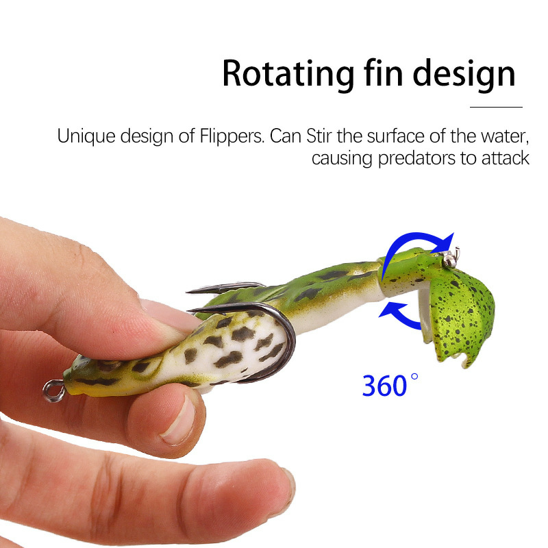 Double Propeller Frog Lures (BUY 8 GET 4 FREE & FREE SHIPPING)