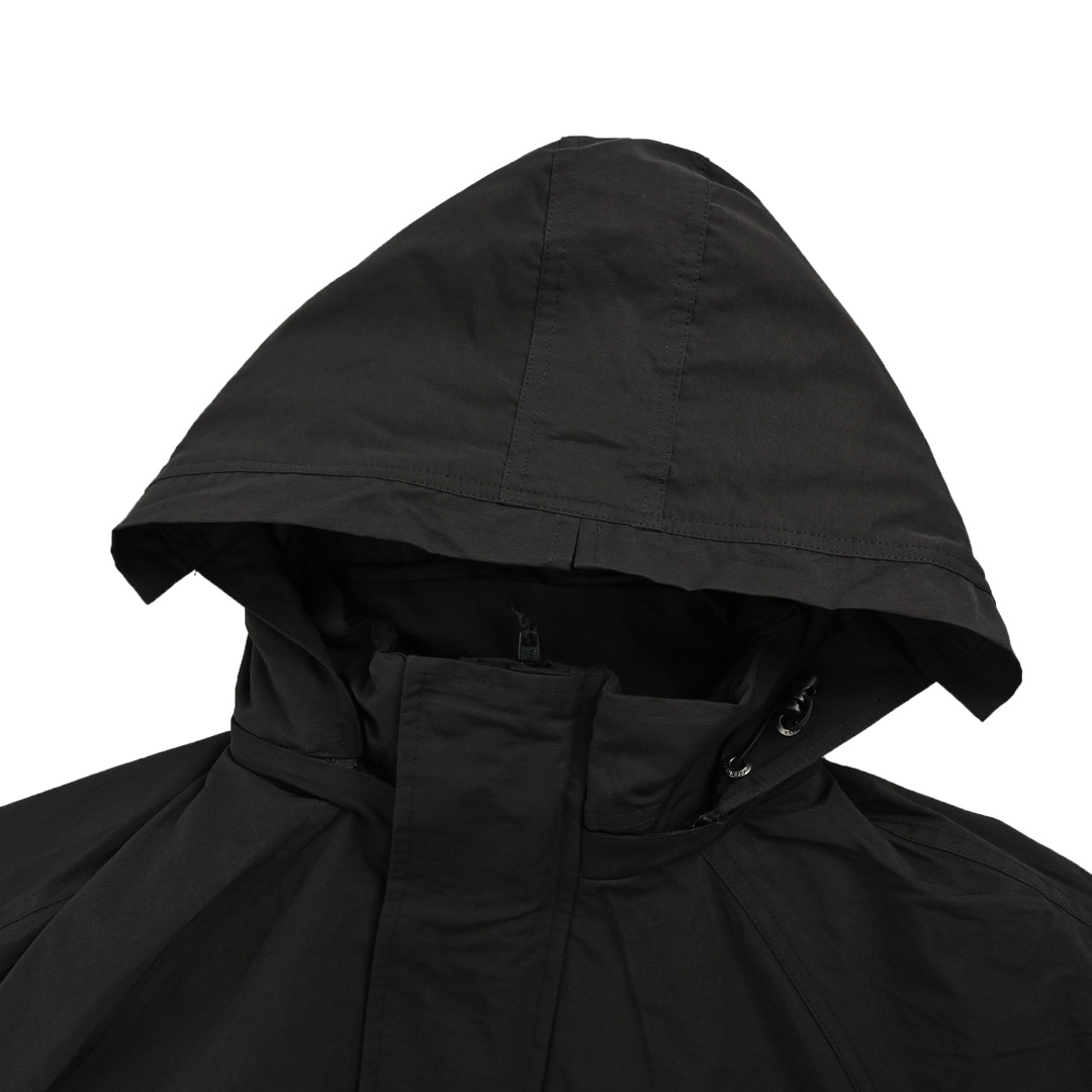 Balenciaga 24Fw double pocket quilted trench coat