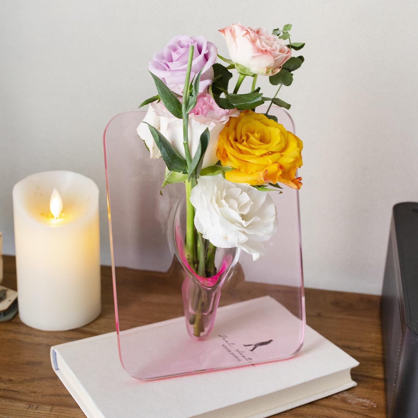 🔥Last Day 50% OFF🔥Acrylic Photo Frame Shaped Flower Vase📦BUY 2 GET 10% OFF & FREE SHIPPING NOW
