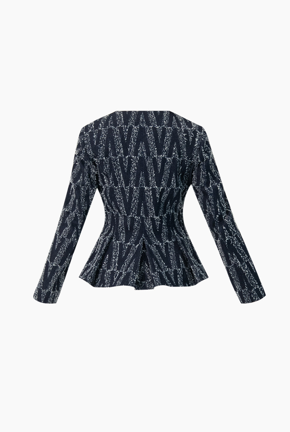 Chamarra tipo peplum