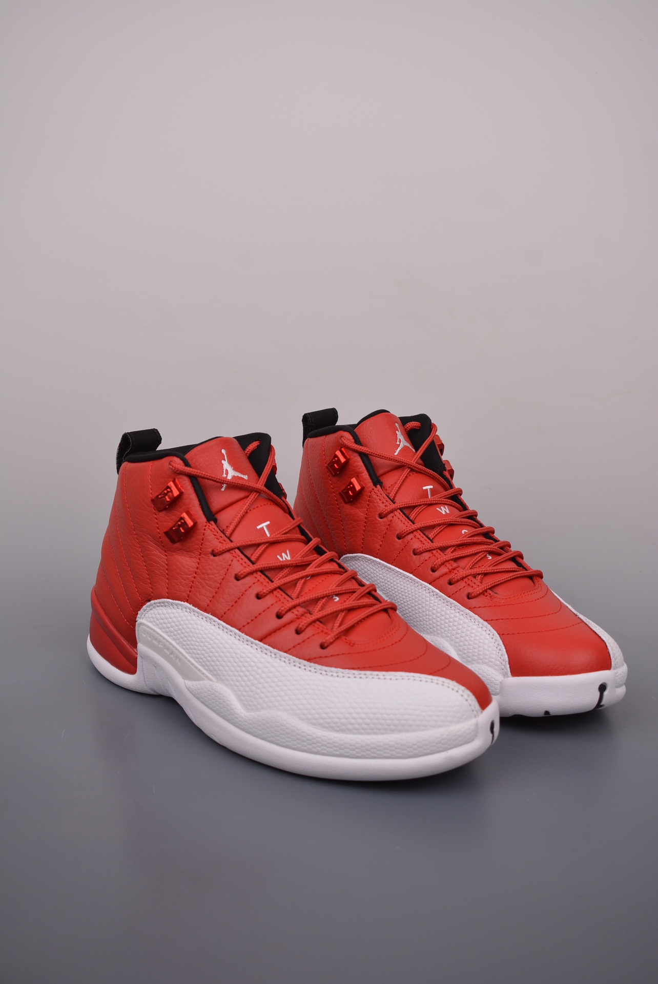 Air Jordan 12 Retro AJ12 White Red 130690-600