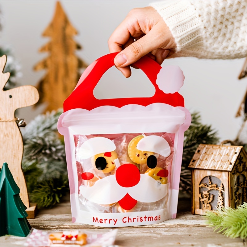 🎄Early Christmas Sale 49% OFF🎄Christmas Refillable Eco-Friendly Gift Bags (10-Pack) - Water-Resistant, Resealable