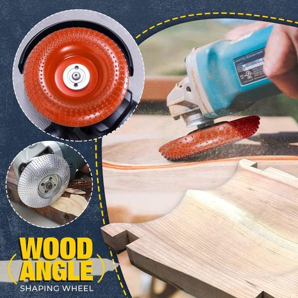 🔥48% OFF THIS HOUR🔥Wood Angle Shaping Wheel(BUY 3 GET 1 FREE & FREE SHIPPING)