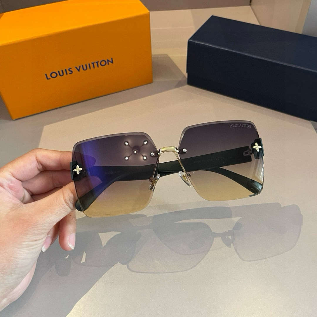 Louis Vuitton rimless sunglasses
