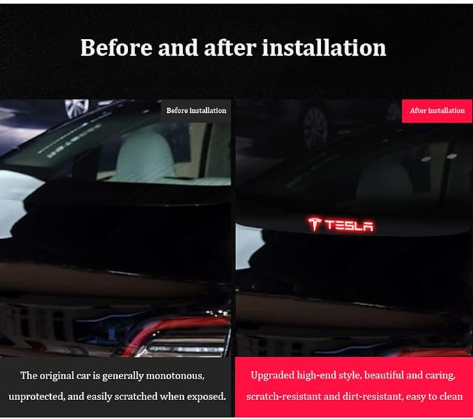 Rear Brake Light Pattern Sticker