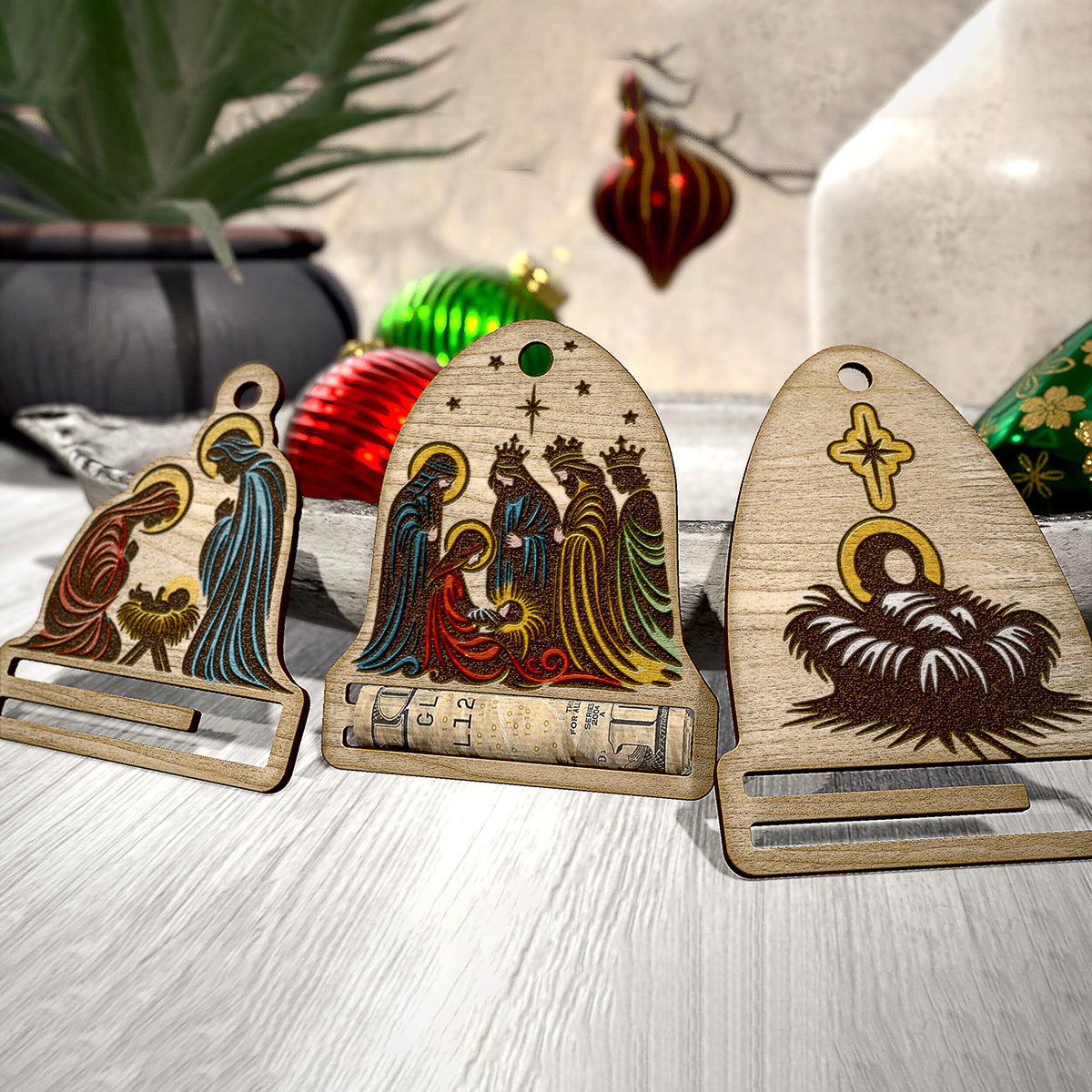 🎄 Early Christmas Sale 🎅 Set of 3 pcs Funny Money Holder