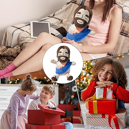 ✟🧸Jesus Breathing Stuffed Animal Plush Savior Doll