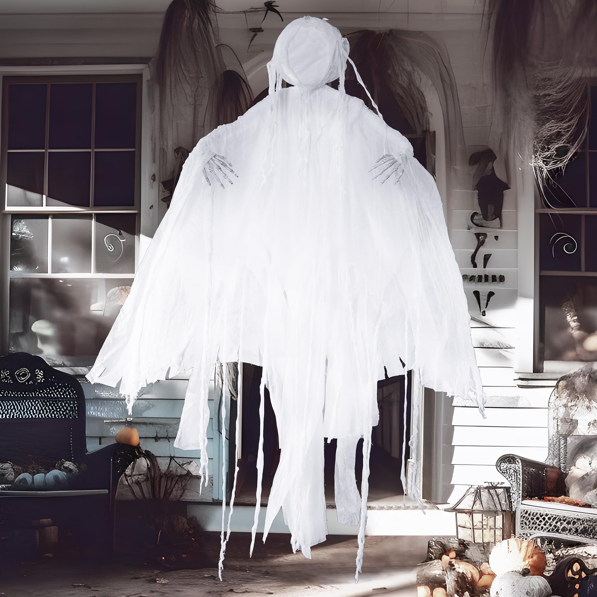 💥ON SALE💥Halloween Faceless Hanging Grim Reaper Outdoor Decor💀