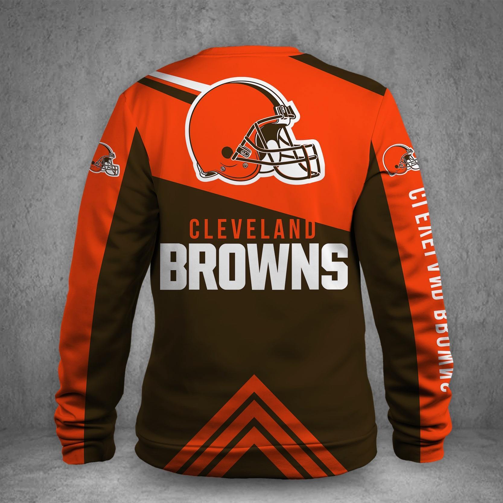 CLEVELAND BROWNS LOVE HOODIE 3D VIP 82