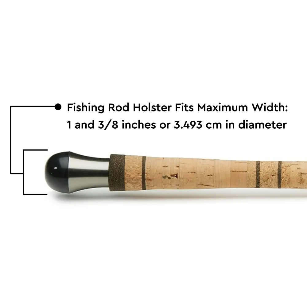🔥ON SALE 59% OFF🔥USA Hand Crafted Slide-in Fishing Rod Holster