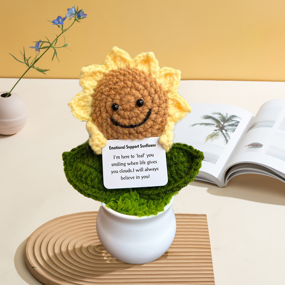 ON SALE🔥Cute Handmade Knitted Sunflowers