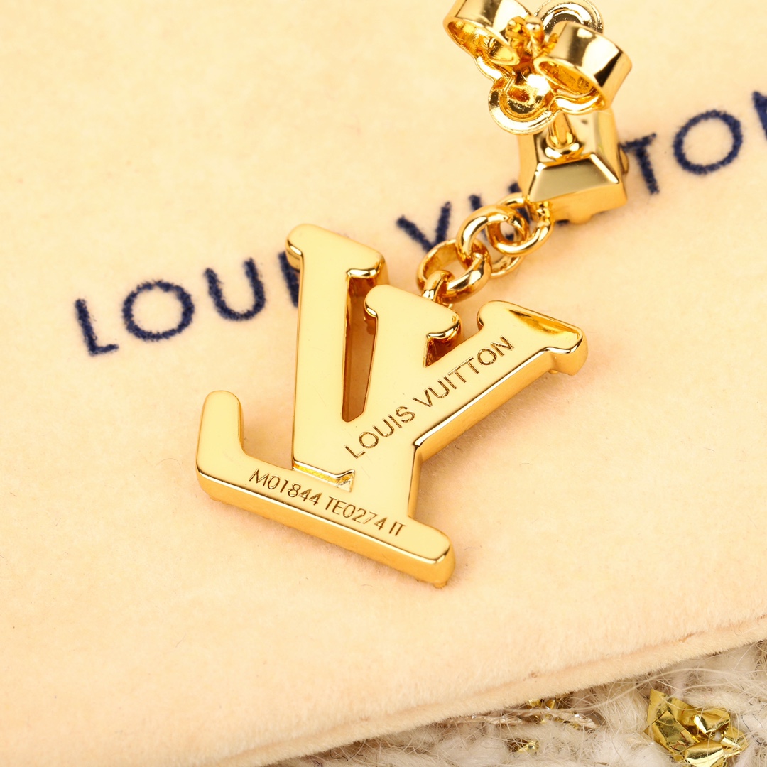 Louis Vuitton diamond earrings