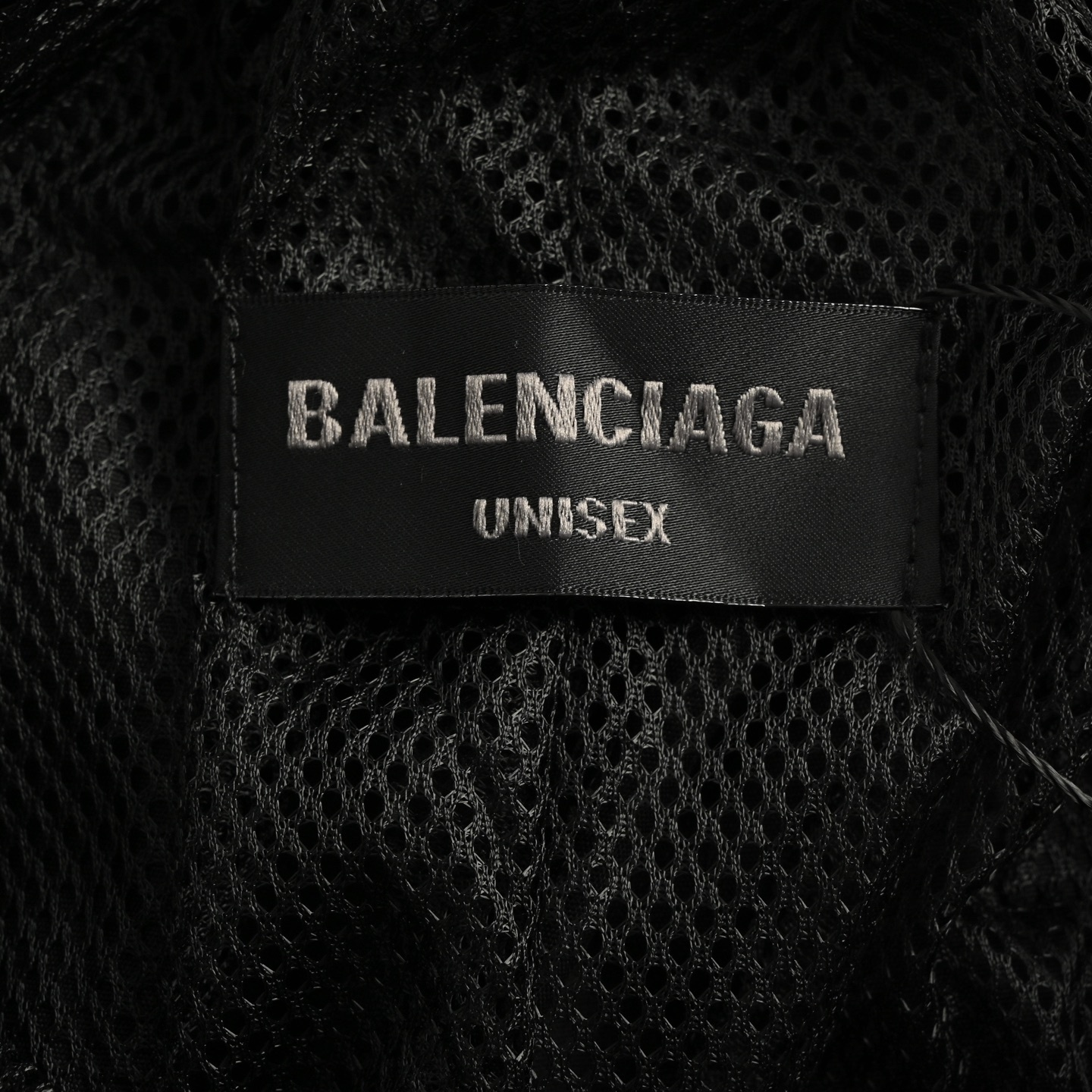 Balenciaga 25Fw Five Stripes Half Ring Black Woven Trousers