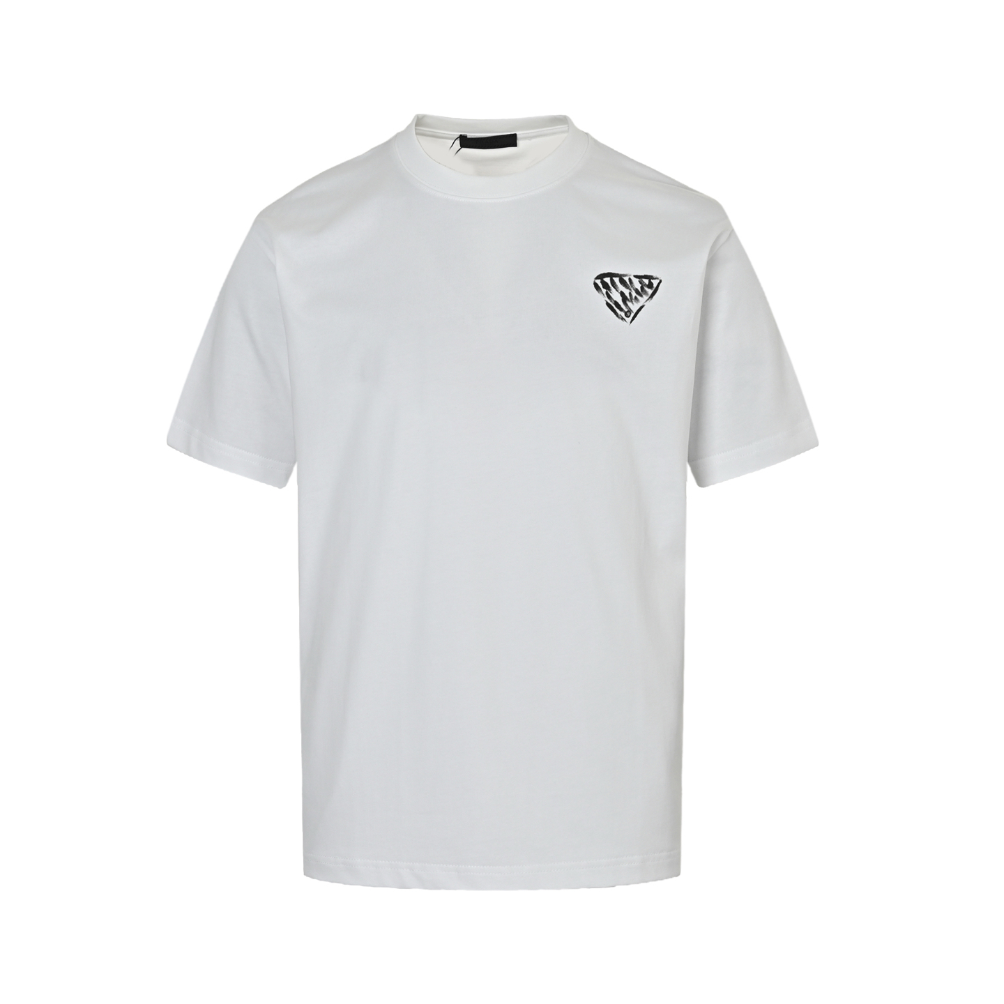 Prada 25ss handmade graffiti inkjet print short sleeve