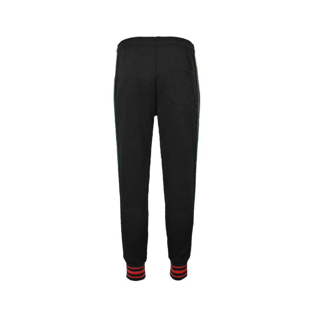 Gucci Double G jacquard webbing trousers