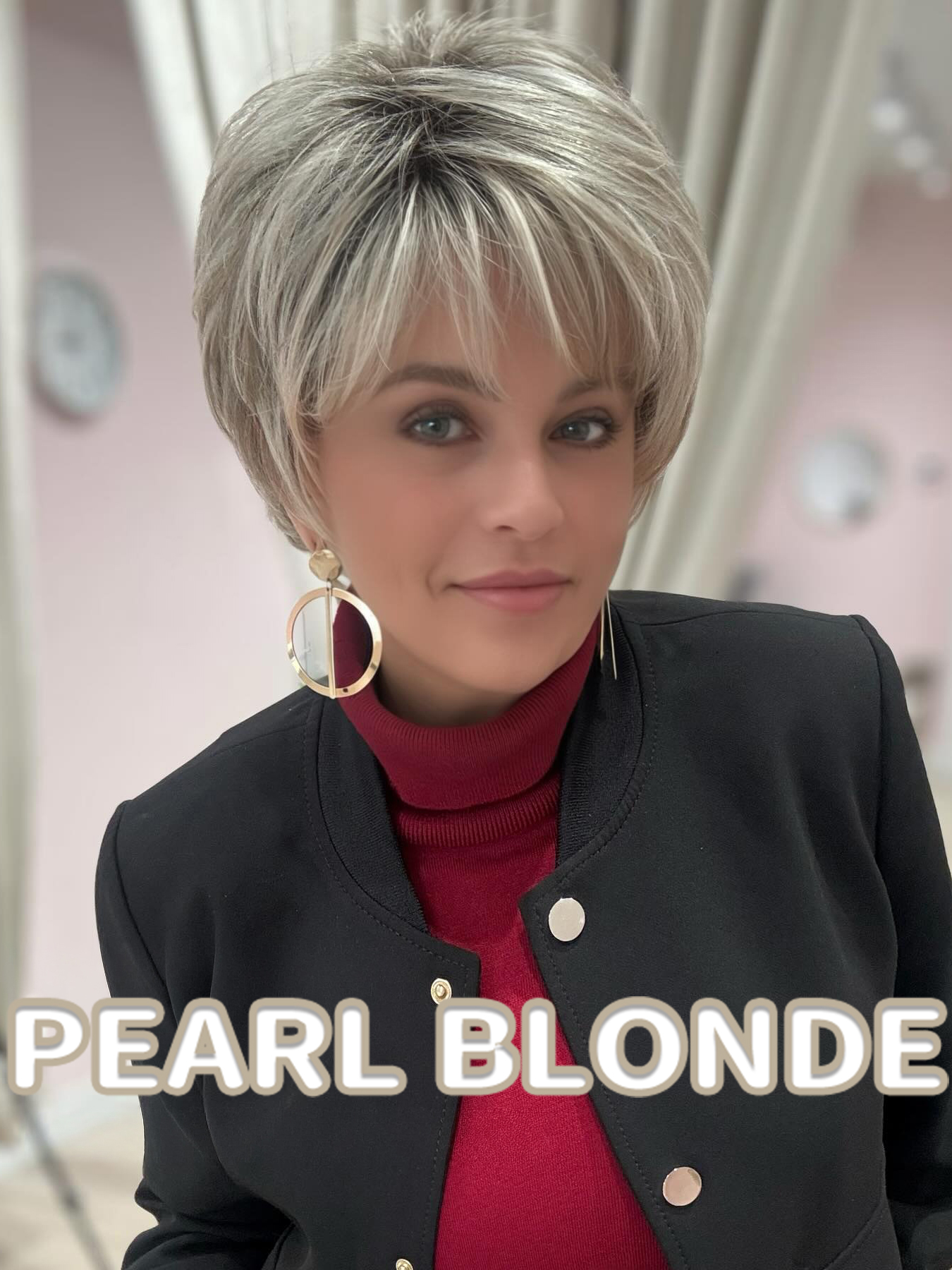 Soft Layered Pixie Wig With Natural Fringe