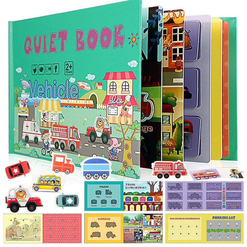 (🔥Early Christmas Sale- SAVE 48% OFF) 2022 New Montessori Interactive Felt Quiet Book-BUY 3 SETS FREE SHIPPING