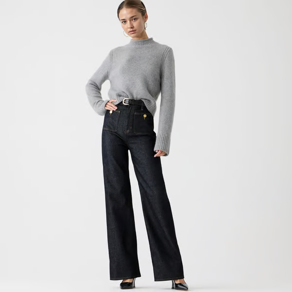 Tummy Control Sailor Wide Leg Trouser(Buy 2 Free Shipping & Get 10% Off)