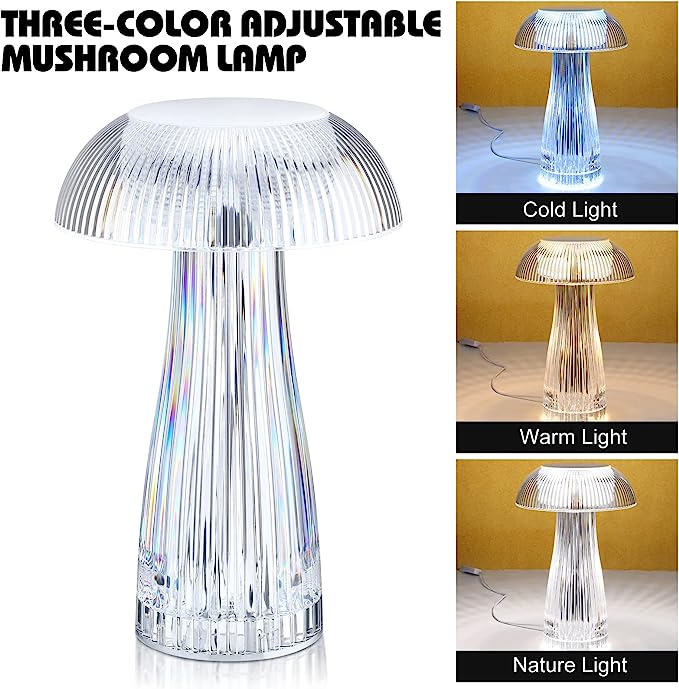 (🔥Last Day Promotion-SAVE 50% OFF)✨Touching Control Mushroom Lamp-BUY 2 GET 5% OFF & FREE SHIPPING!