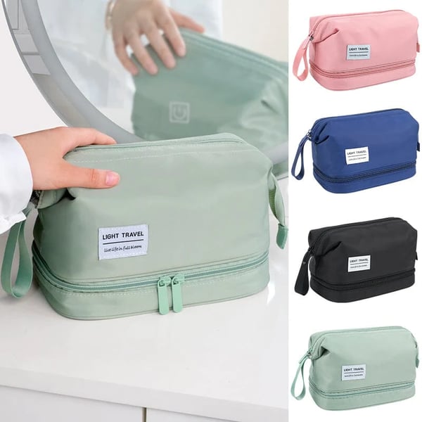 🔥Last Day Promotion-SAVE 50% OFF🔥Large Capacity Wet & Dry Separation Unisex Travel Wash & Makeup Organizer -BUY 2 FREE SHIPPING