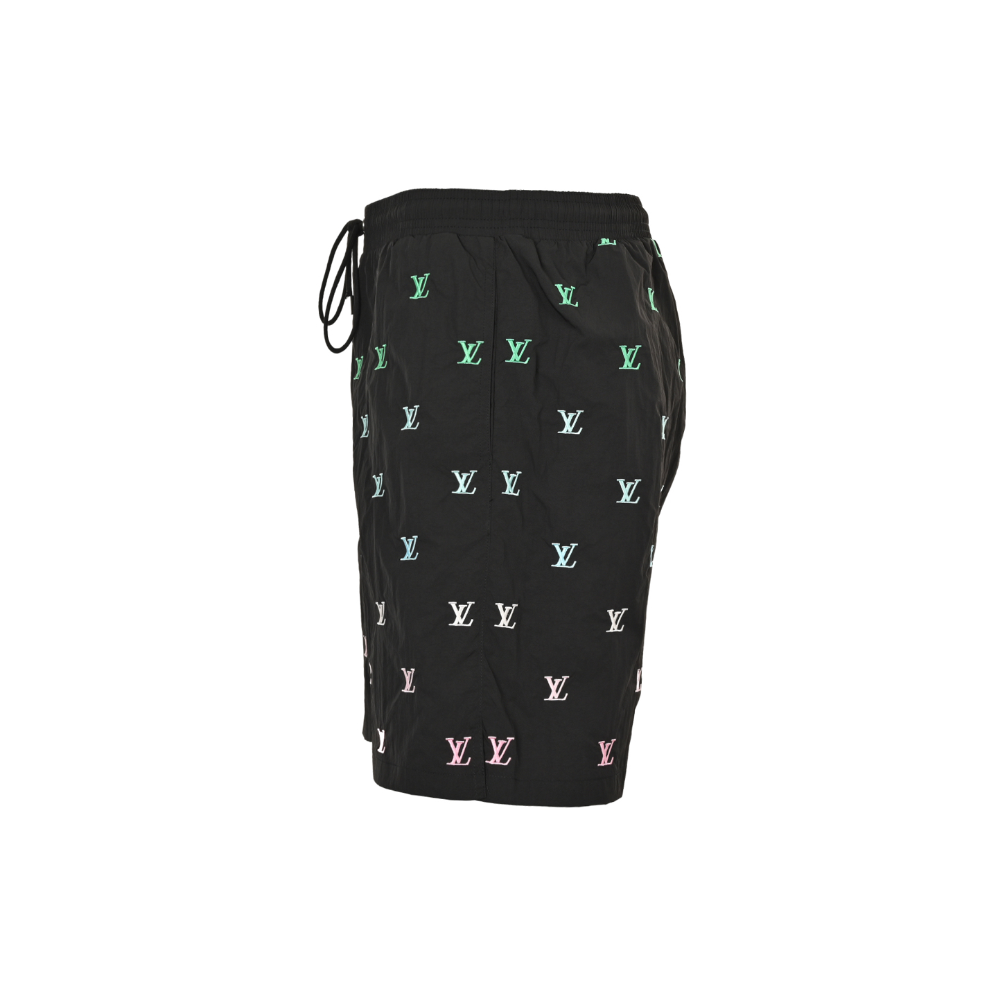 Louis Vuitton 25ss gradient embroidered small logo beach shorts