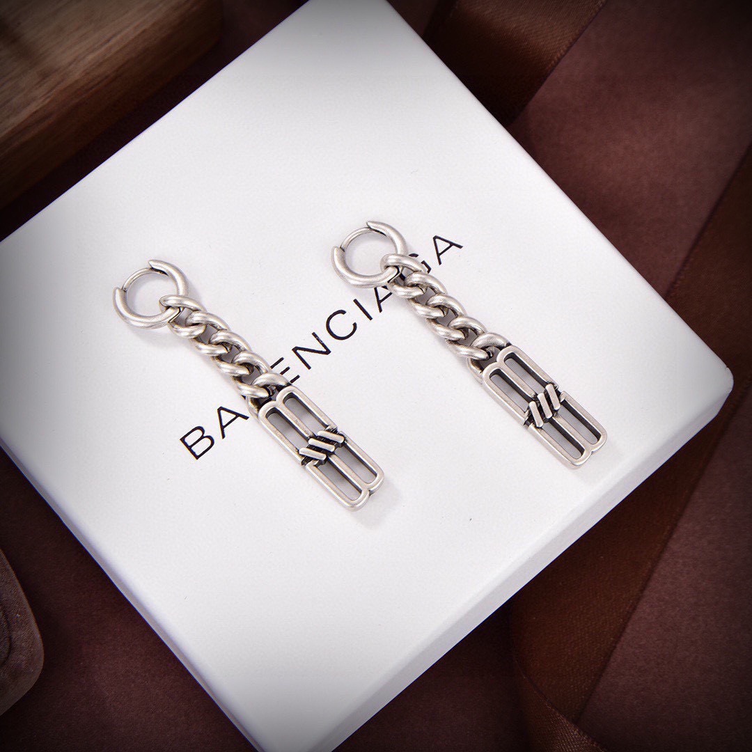 Balenciaga Chain Earrings