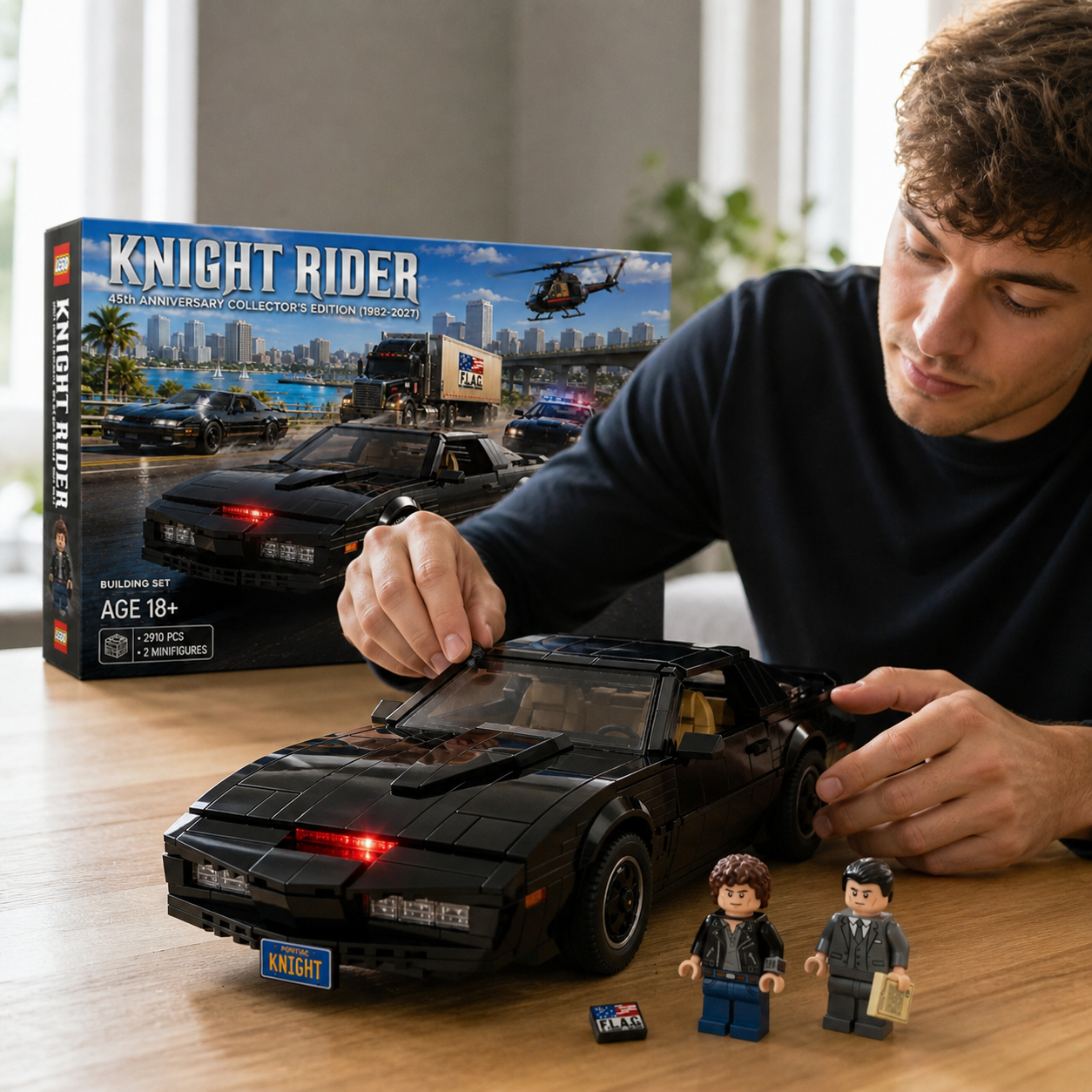 Knight Rider 45th Anniversary Collector’s Edition Building Set