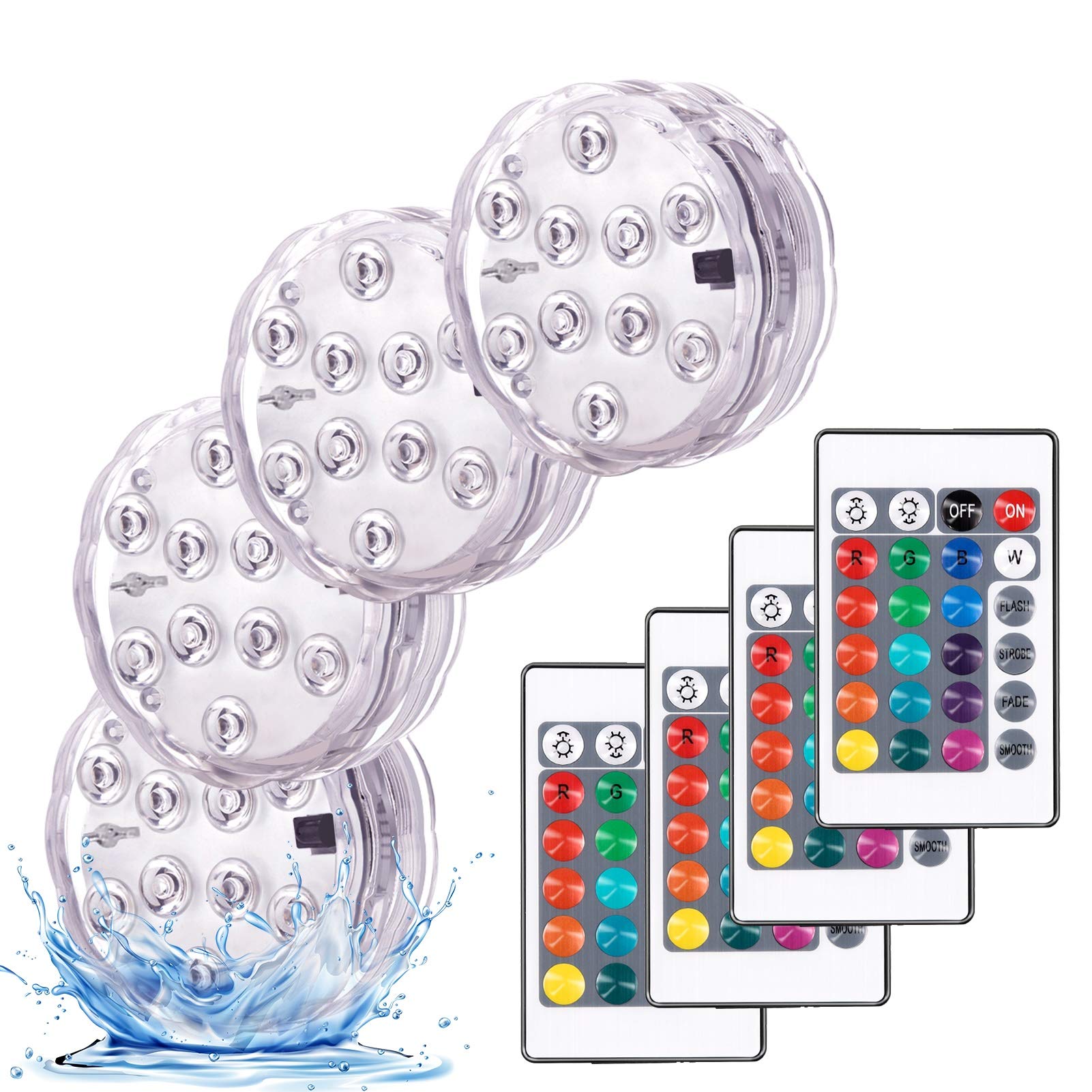 💥ON SALE💥LED remote control swimming pool, party atmosphere lights✨✨✨✨