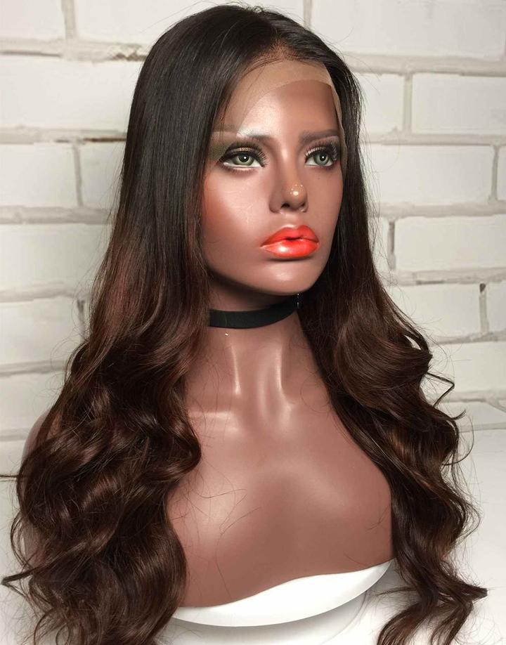 Luna Lace Front Wig S36 Layered Long Curly Hair for Women