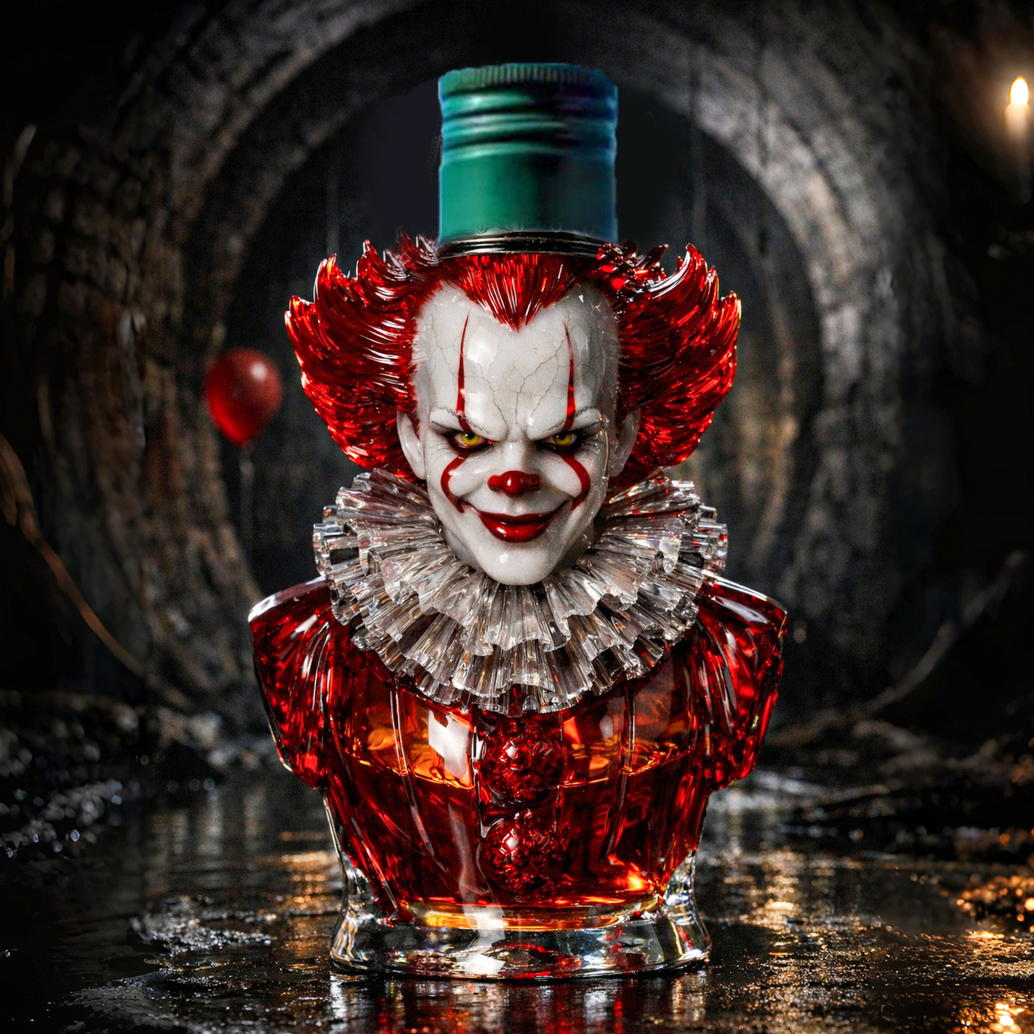 Pennywise Whiskey Bottle