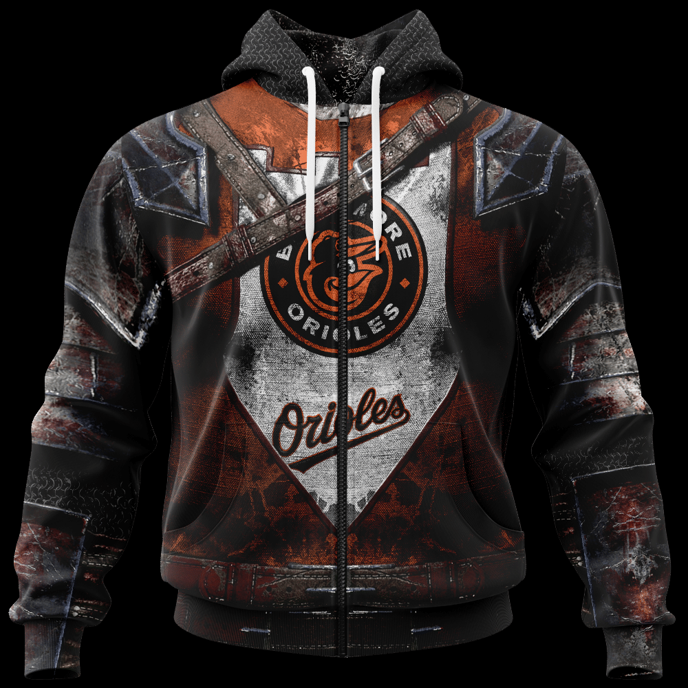 BALTIMORE ORIOLES 3D WARRIORS HOODIE