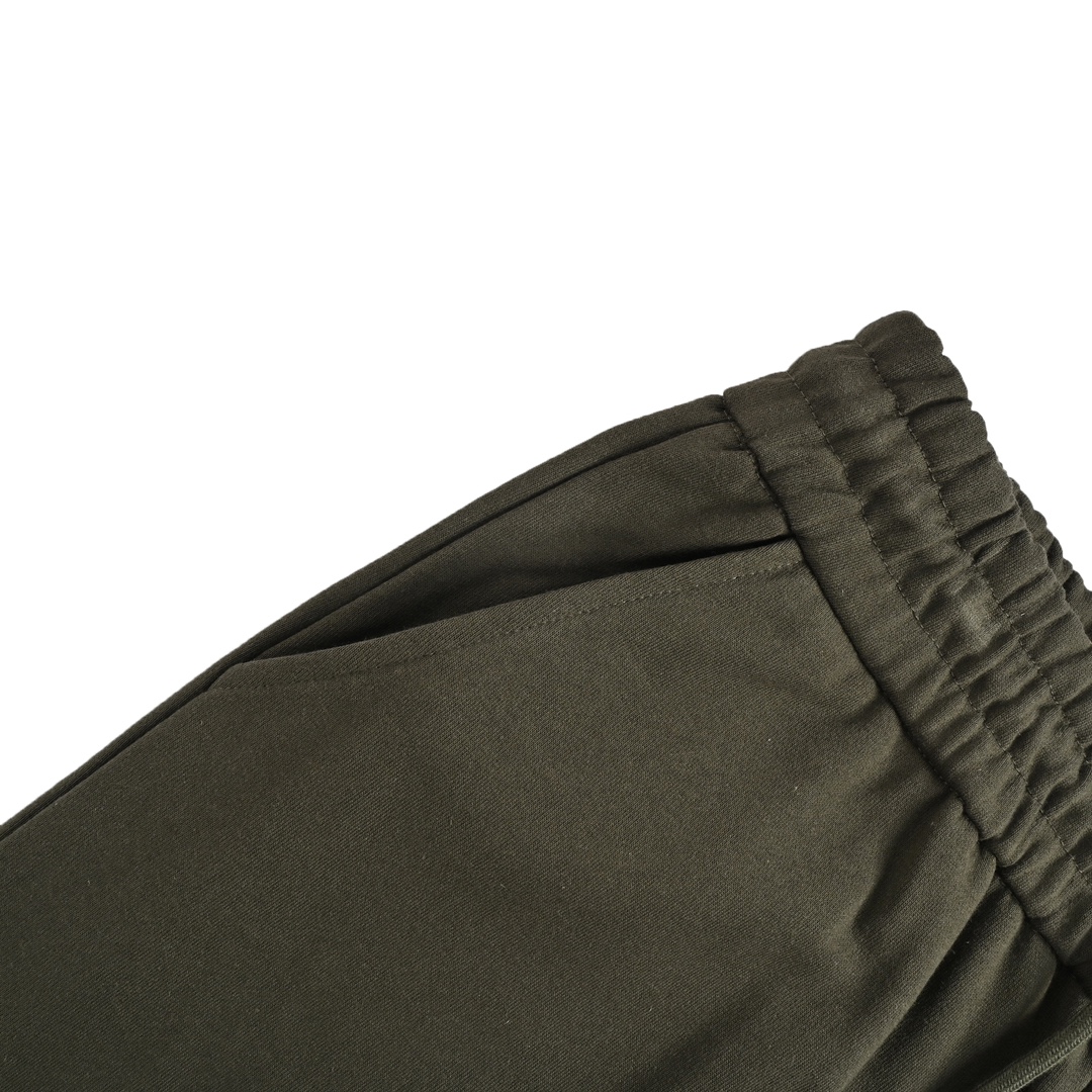 Burberry 24Fw TB check patch 3D embroidered trousers