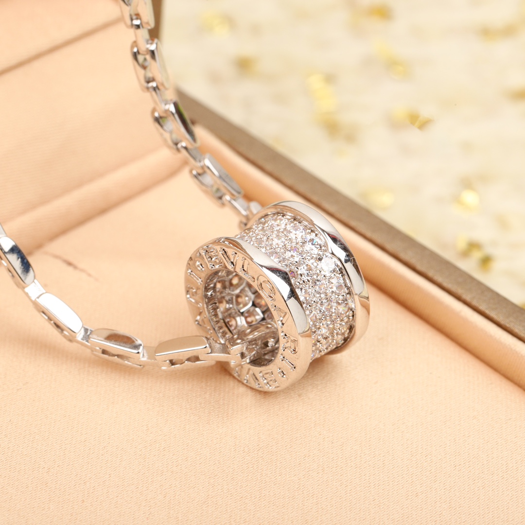 Bulgari Small Waist Diamond Necklace