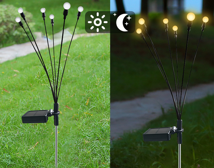 🔥Early Christmas Hot Sale--Solar Garden Lights-Starburst Swaying Light-BUY 2 FREE SHIPPING