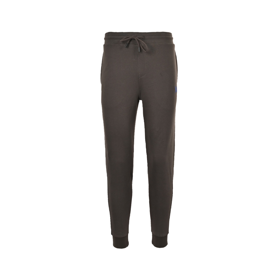 Burberry 24Fw blue embroidered horse pocket logo trousers