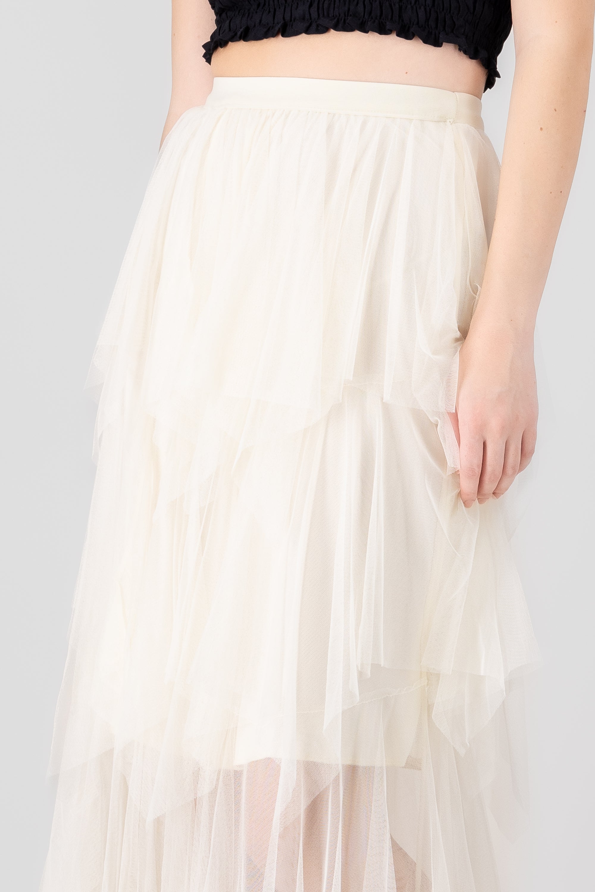 Tulle Maxi Skirt