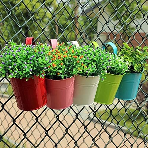 🎍🎍Metal Bucket Hanging Flower Pot(🌺Flash Sale - 50% Off)