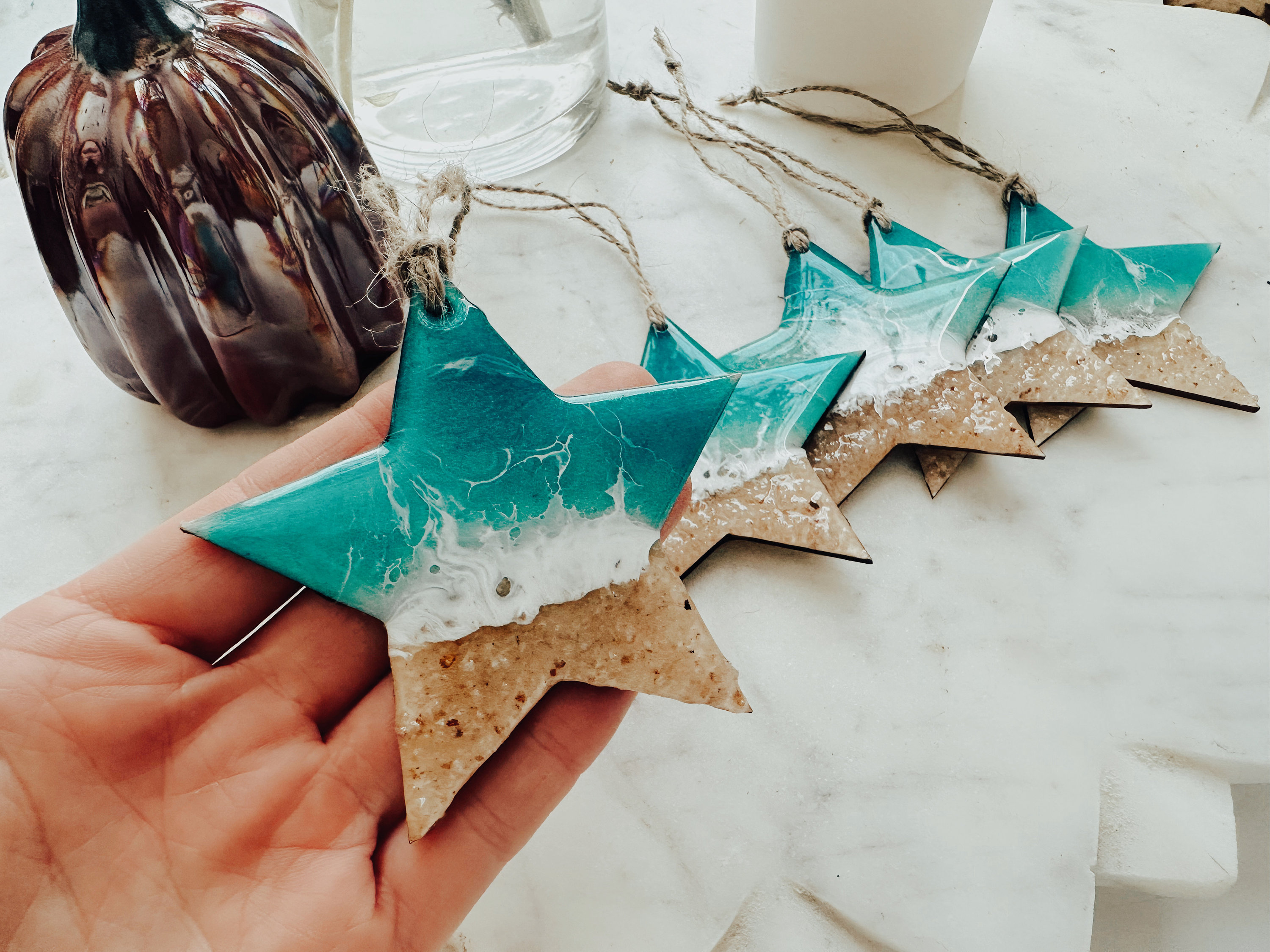 Beach Christmas Ornament