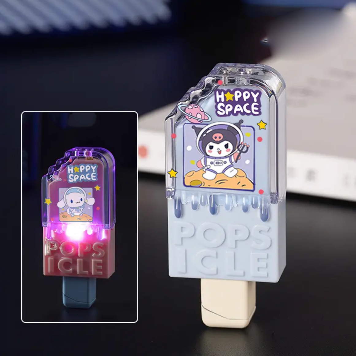 Ice cream shape lighter cute design gift for best friend