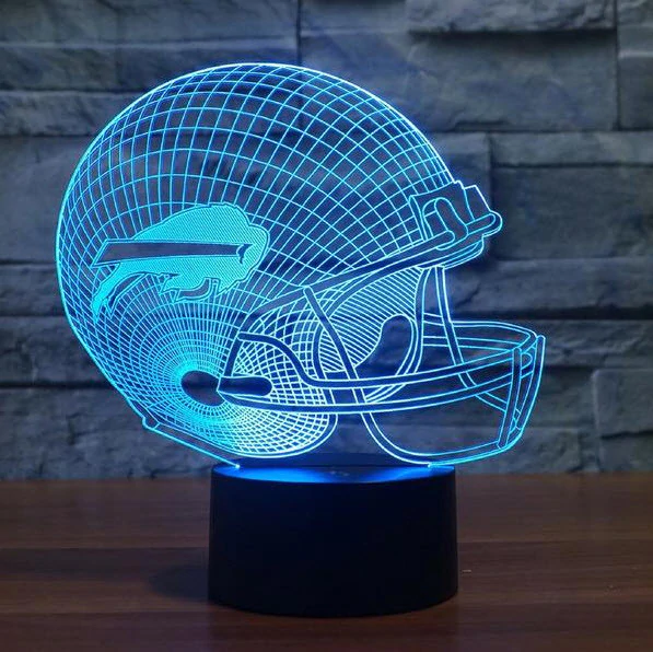 BUFFALO BILLS 3D LED LIGHT LAMP