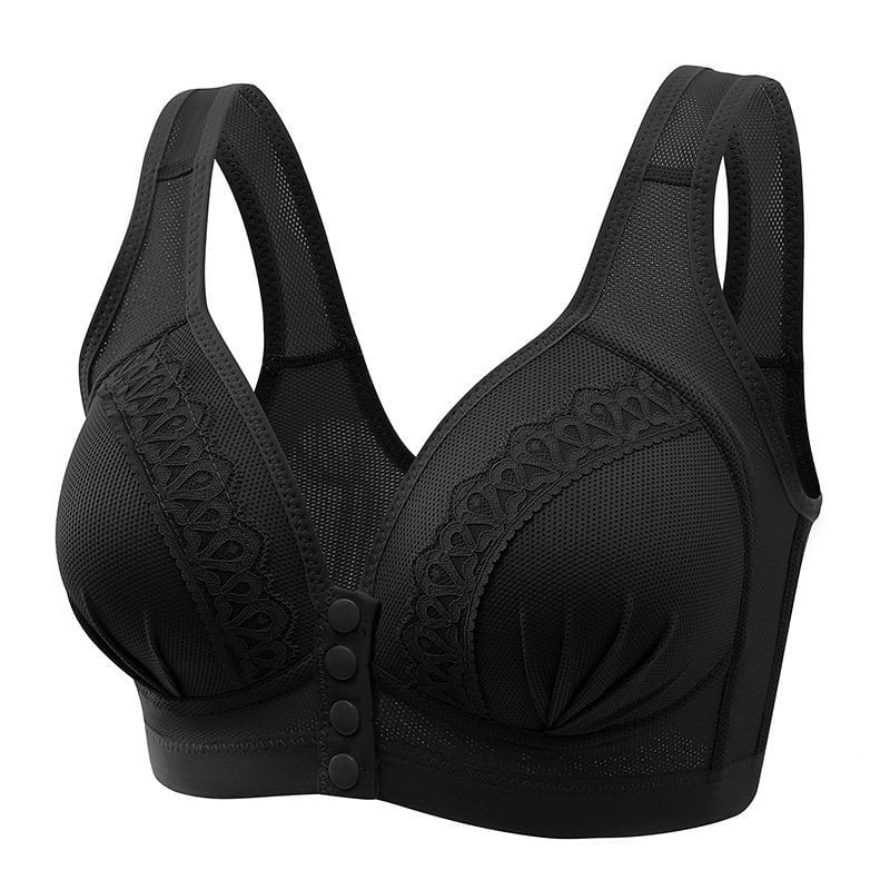 🔥BUY 1 GET 2 FREE(Please add 3 pcs to cart)🔥2023 Front Button Breathable Skin-Friendly Cotton Bra